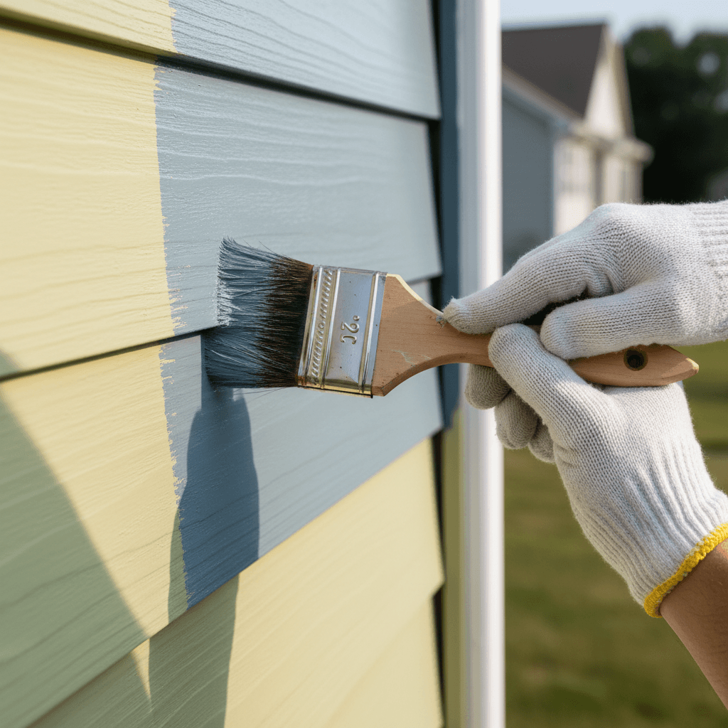 Exterior house painting